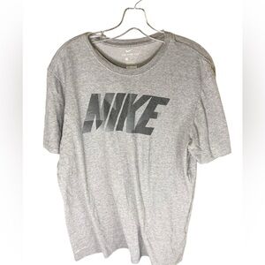 Nike Heather Gray Dri-FIT Tee